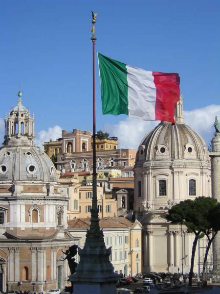 флаг италии фото