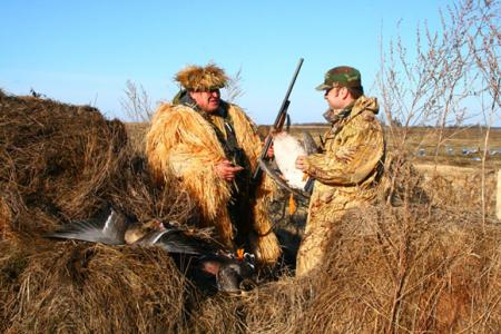Подготовка к весенней охоте на гуся