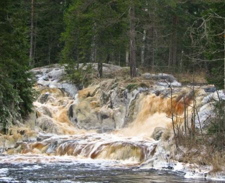 Рускельские водопады