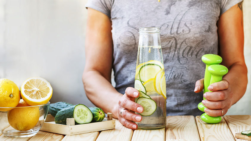 Detoxing with water